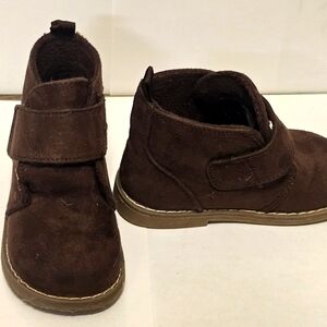 H&M Brown Kids Boots with Velcro Strap